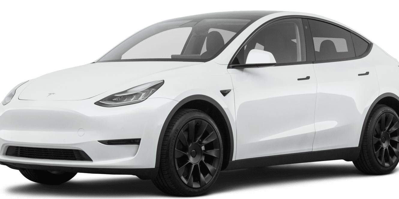 TESLA MODEL Y 2021 5YJYGDEE1MF297037 image